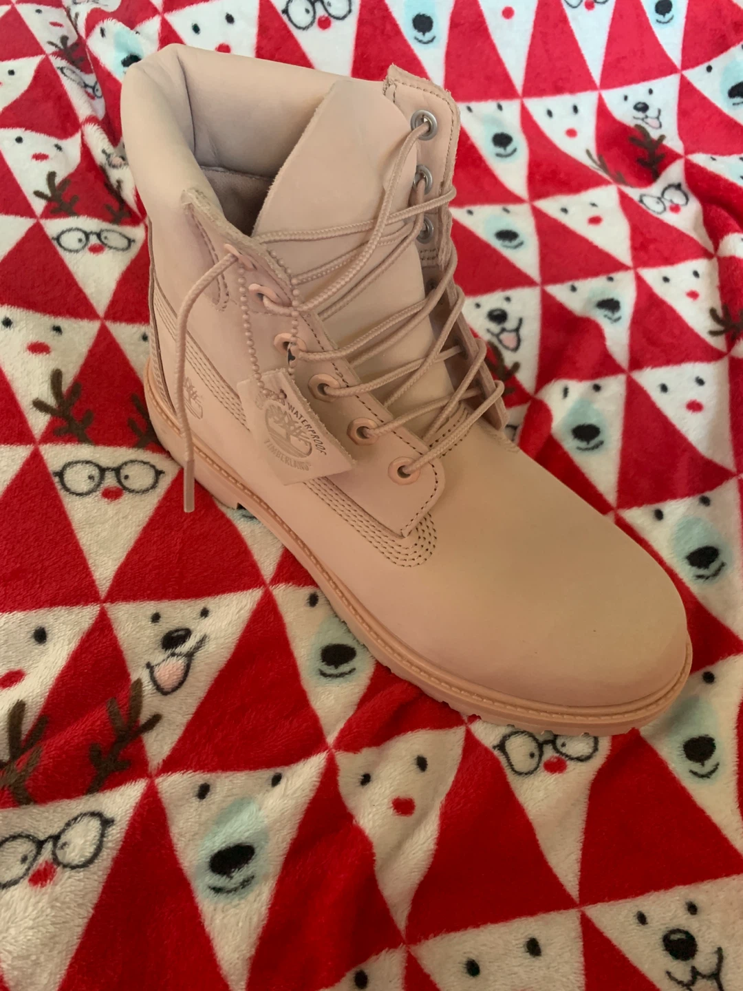 Timberland Waterproof Boots - Size 10- Pink - photo 3