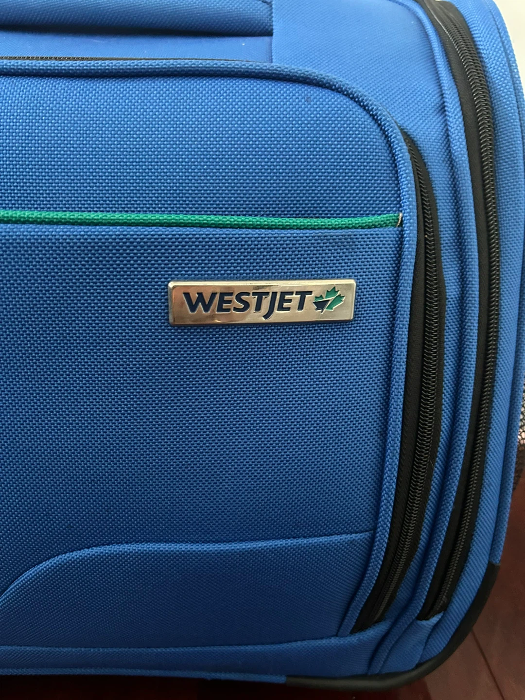 WestJet Blue Rolling Carry-On Luggage - photo 2