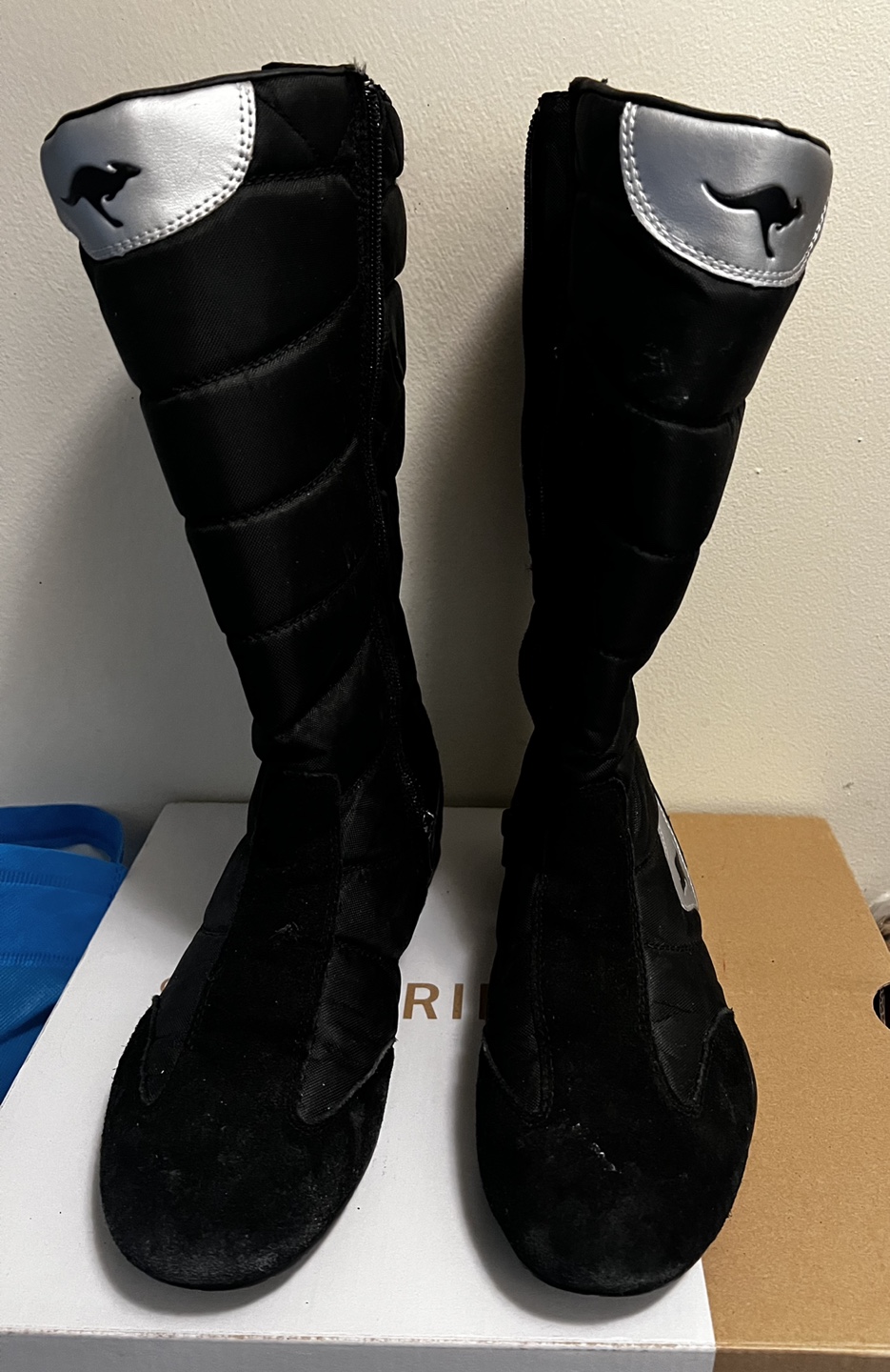 Roos Black Winter Boots-Size 7 - photo 5