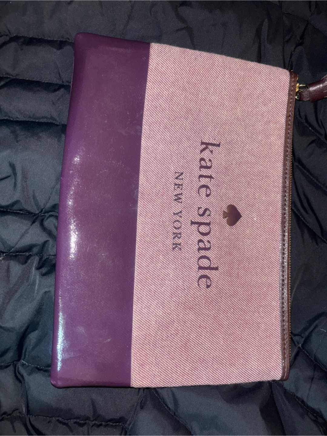 Kate Spade Purple Pouch