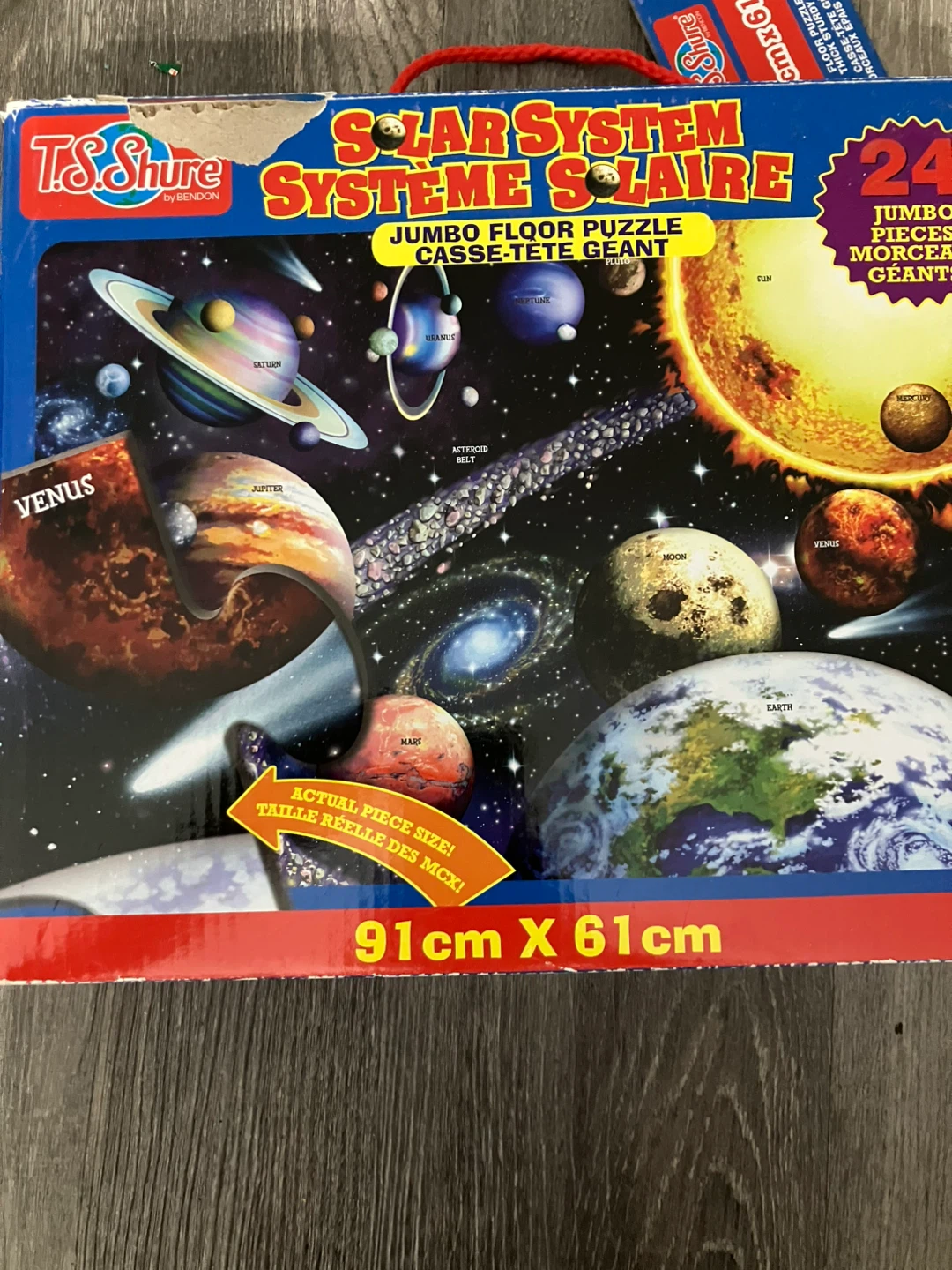 T&S Shure Solar System Jumbo Floor Puzzle
