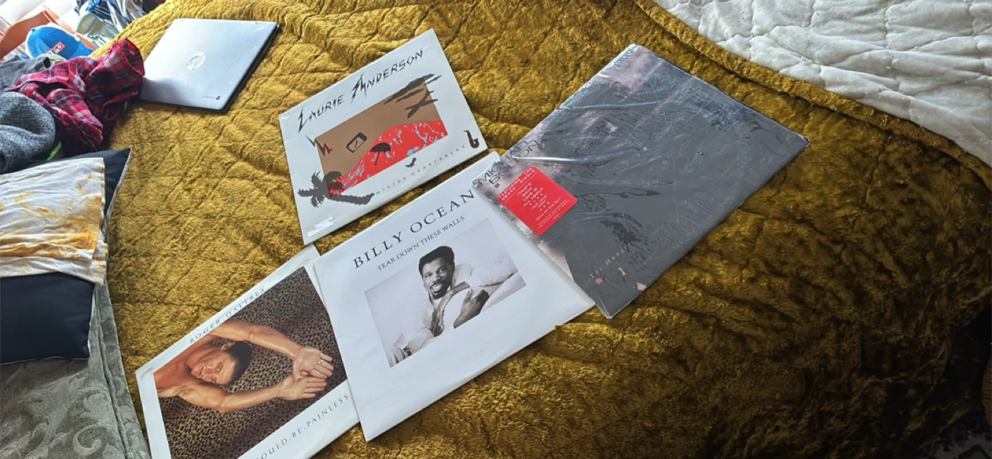 Mixed Lot of 4 Vinyl Records