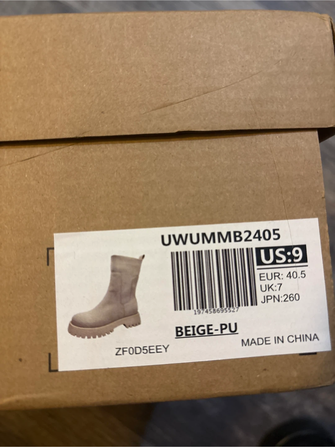 burudani Beige Chelsea Boots - US 9 - photo 3
