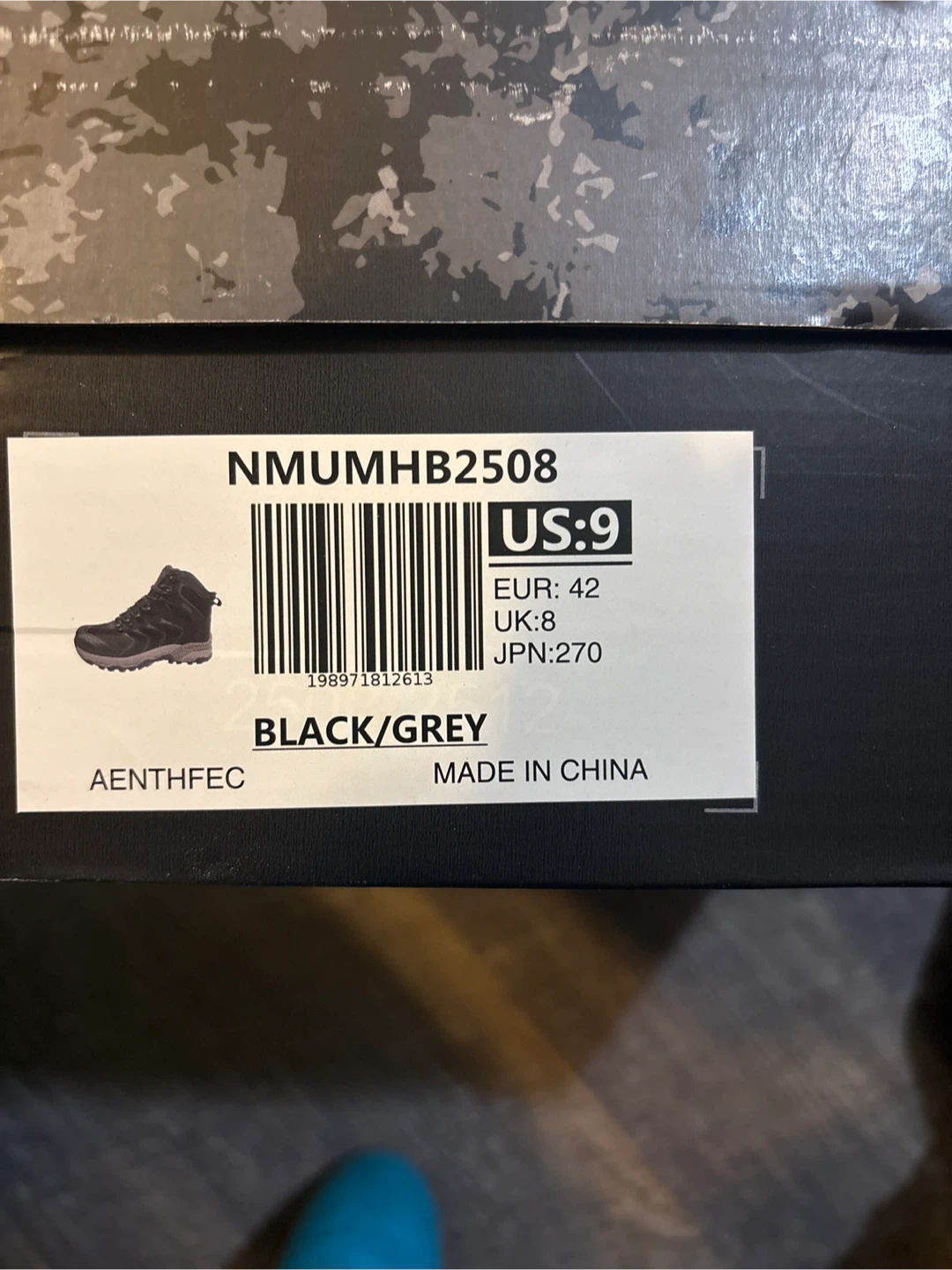 nortiv8 Men's Waterproof Hiking Boots - Size 9 - photo 3