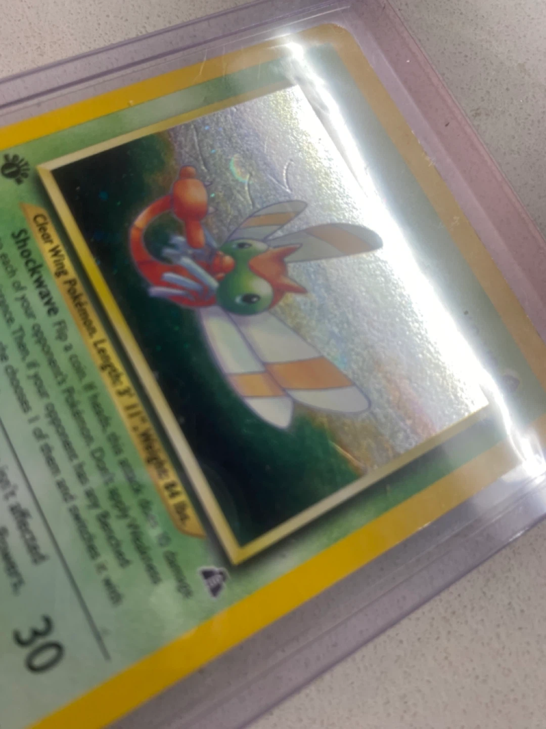 1st edition Yanma Pokemon Card #193 - photo 3