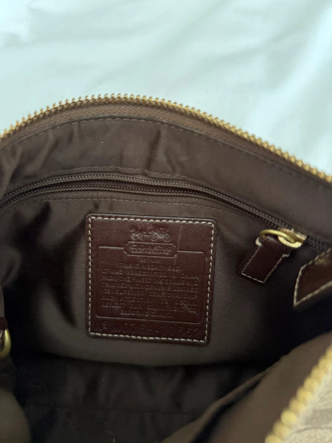Coach Signature Demi Baguette - photo 5