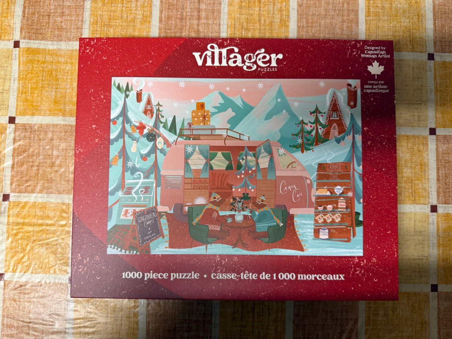 Villager Puzzles Camper Cafe 1000 Piece Puzzle