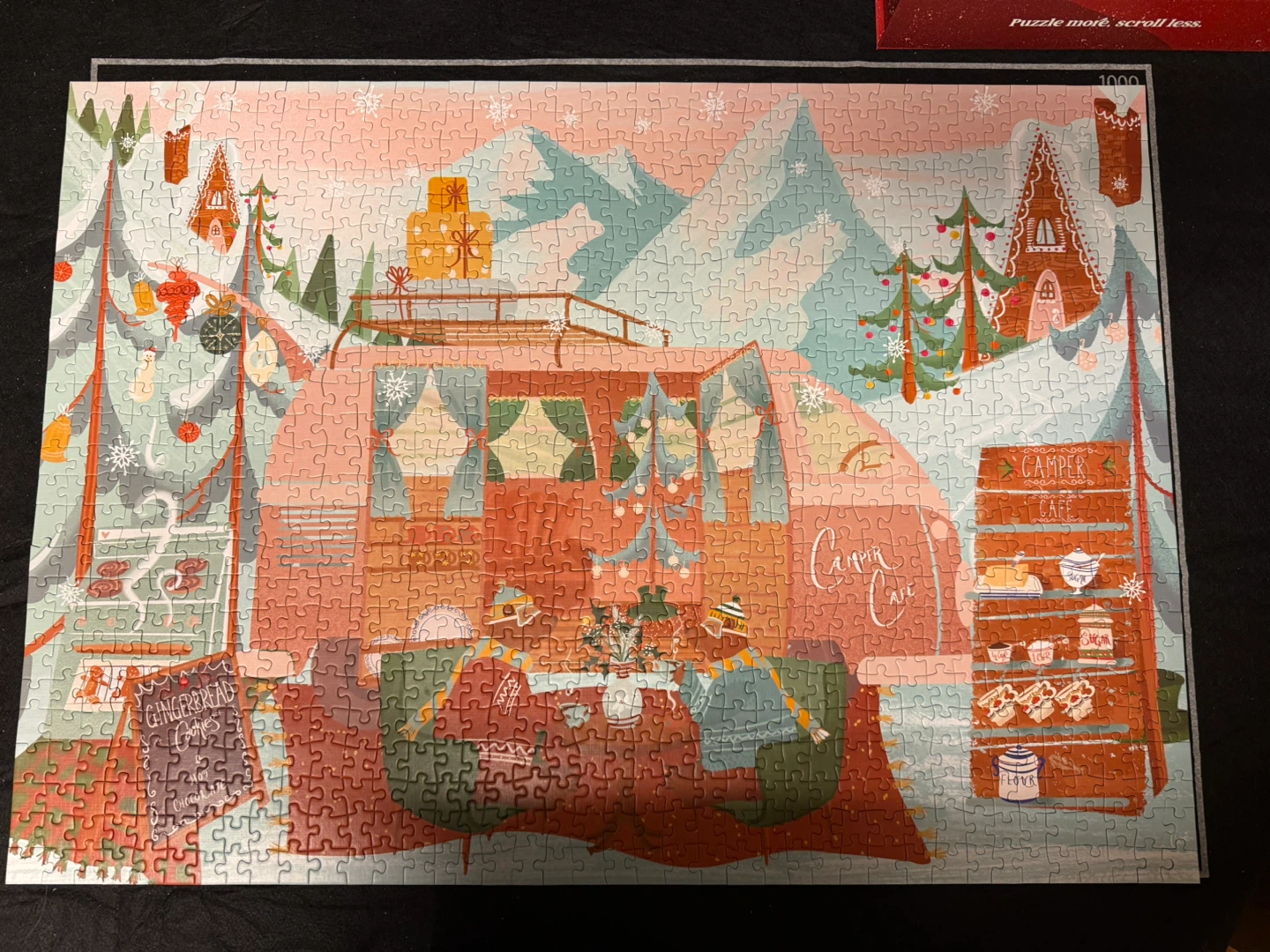 Villager Puzzles Camper Cafe 1000 Piece Puzzle - photo 2