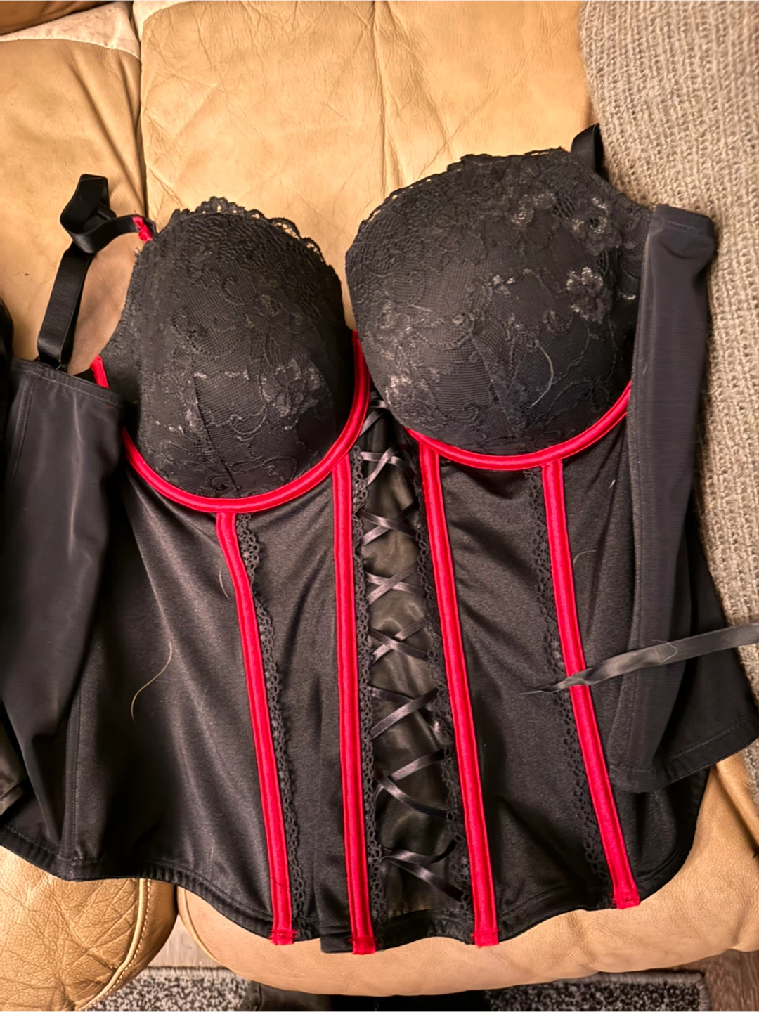 Black & Red Corset