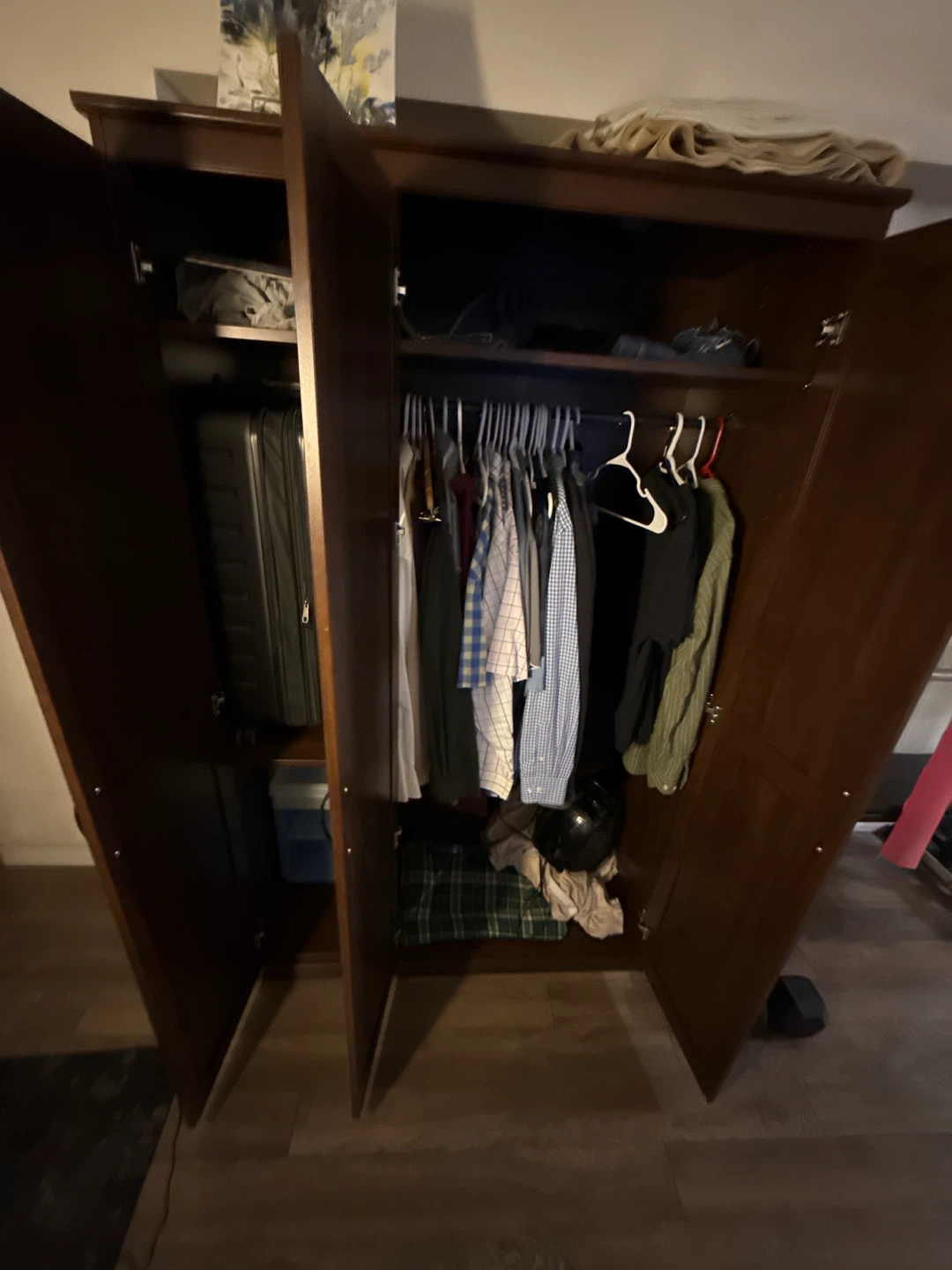IKEA Songesand Wardrobe with Mirror Door - photo 5