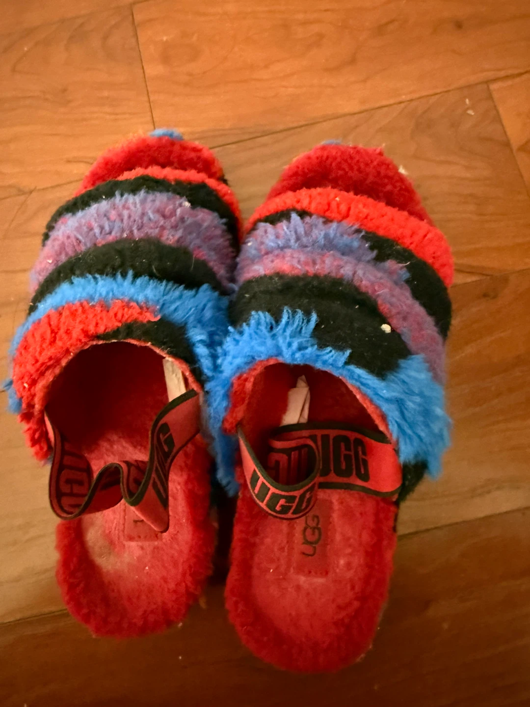 UGG Fluff Yeah Pride Slides - Size 7 - photo 2