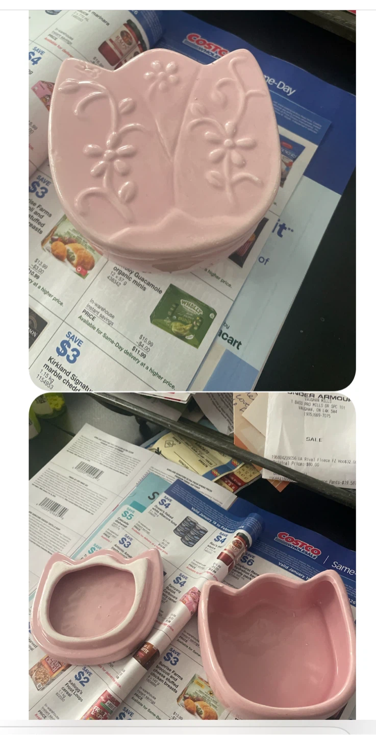 Cute Pink  Trinket Dish
