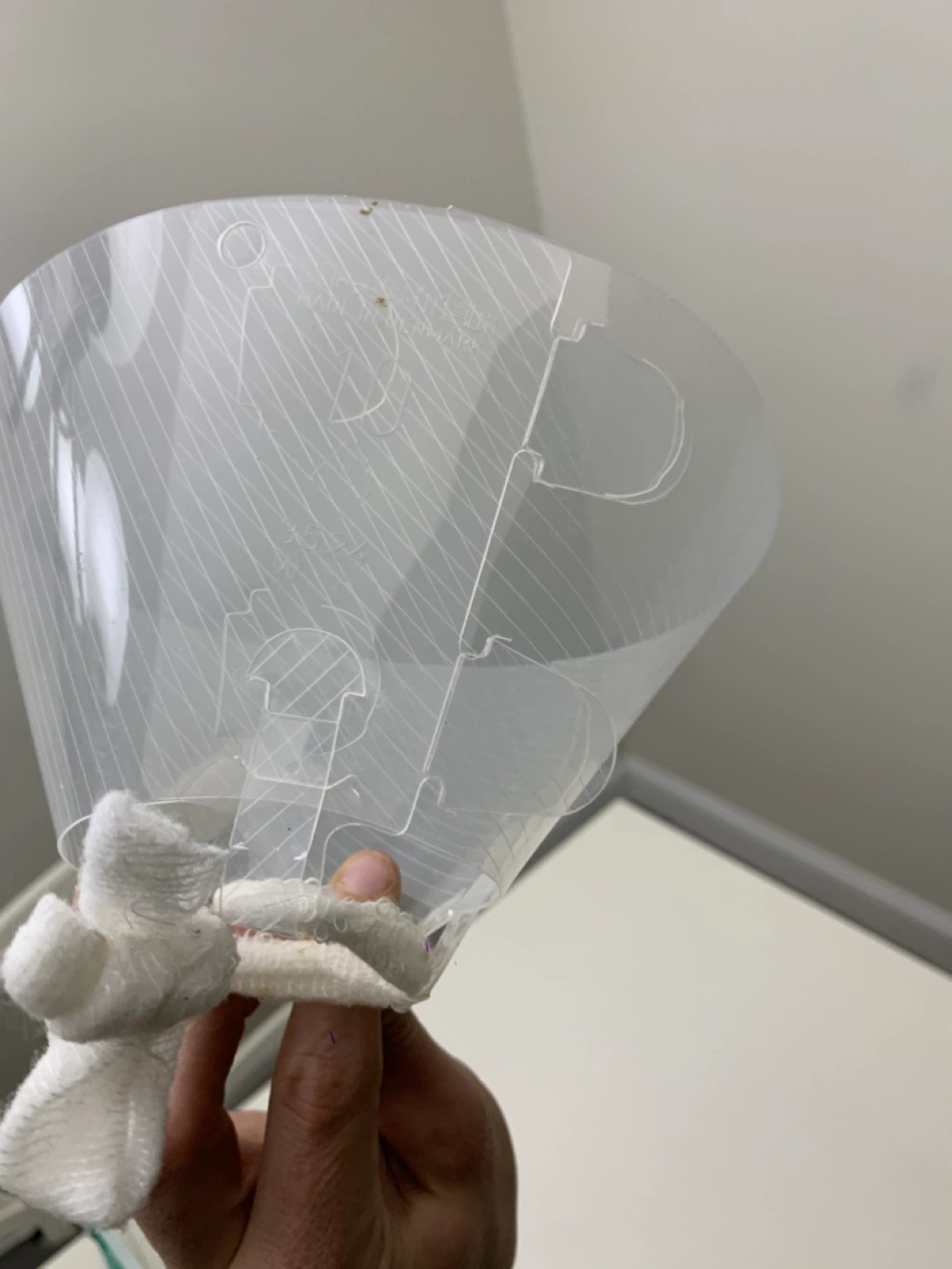 Pet Cone - Small Size 10 - Dog Neck Cone - photo 3