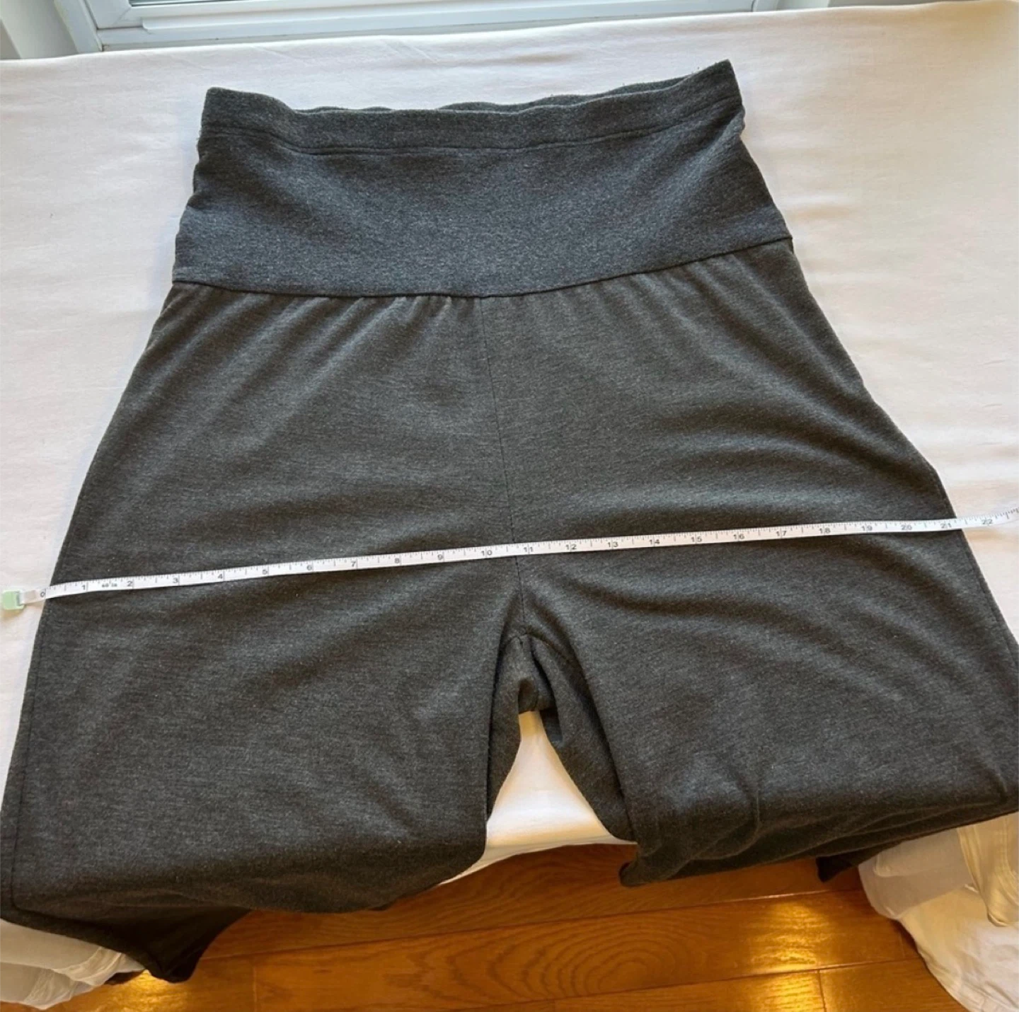 PatPat Wide Leg Maternity High Waist Over Bump Casual Pants Sz L - photo 4
