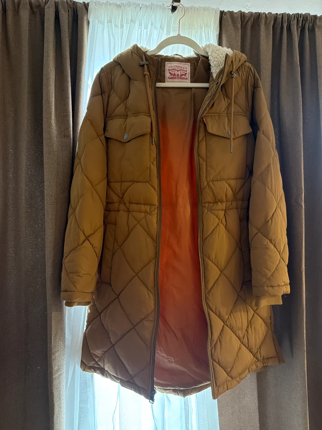 Levi Strauss & Co. Quilted Hooded Jacket
