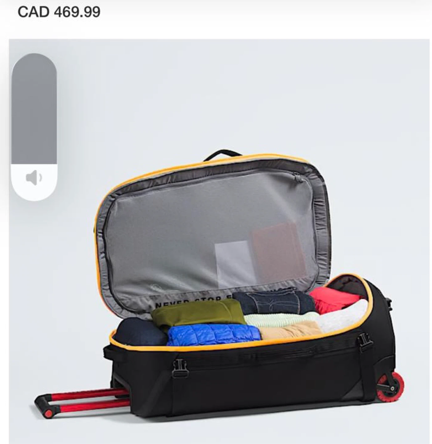 The North Face Rolling Thunder Suitcase - photo 3