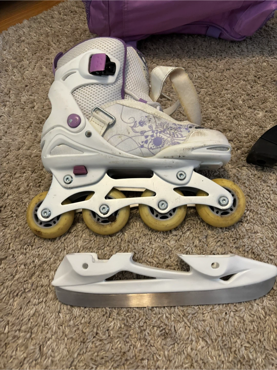 Ultra Wheels Inline Skates with Ice Blades - photo 2