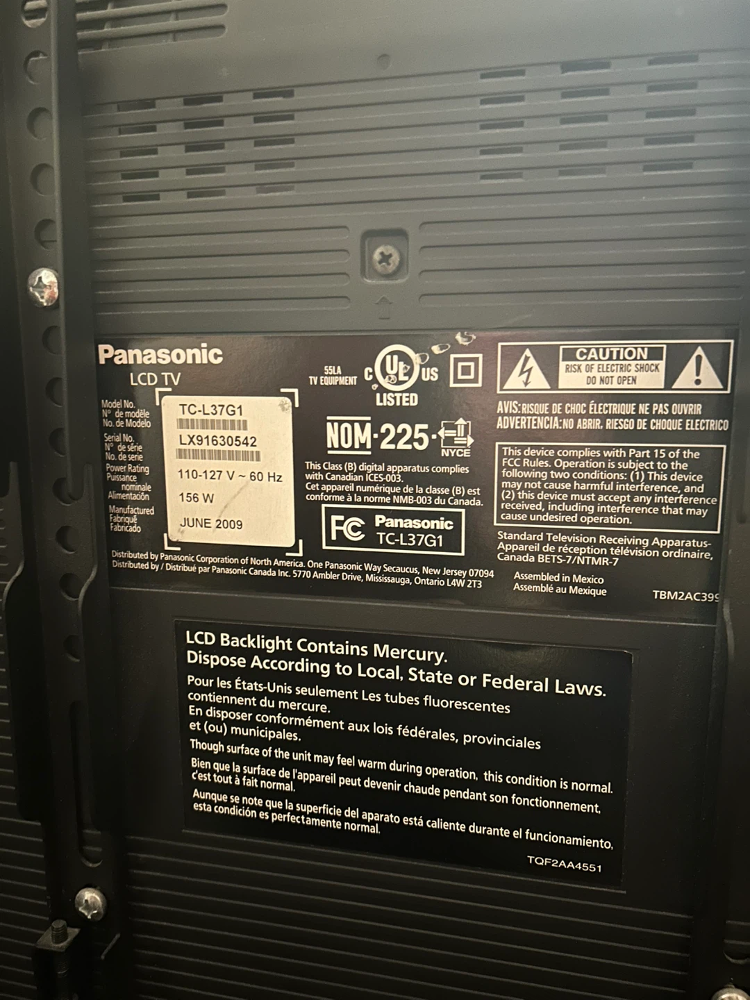 Panasonic TV - photo 3