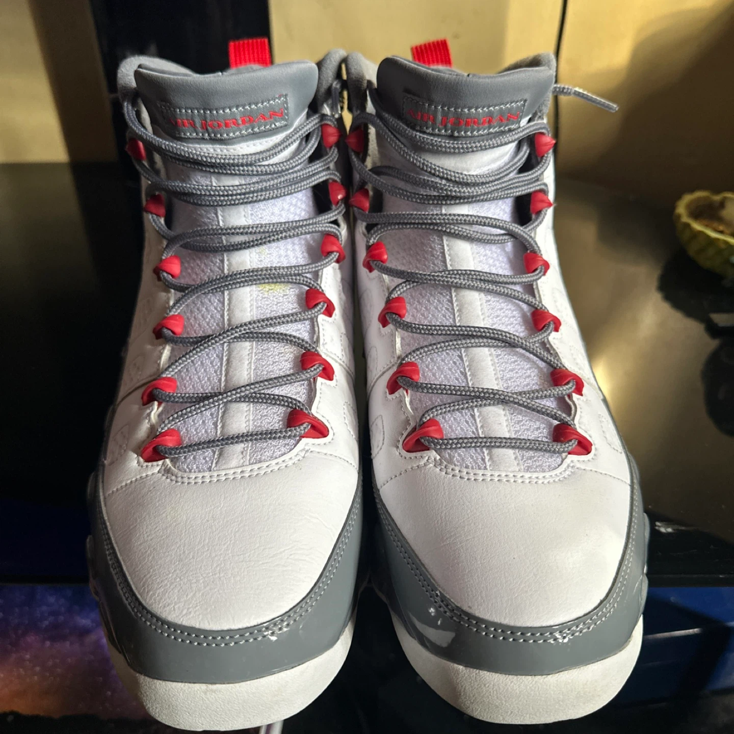Nike Air Jordan 9 Retro White/Grey - photo 2