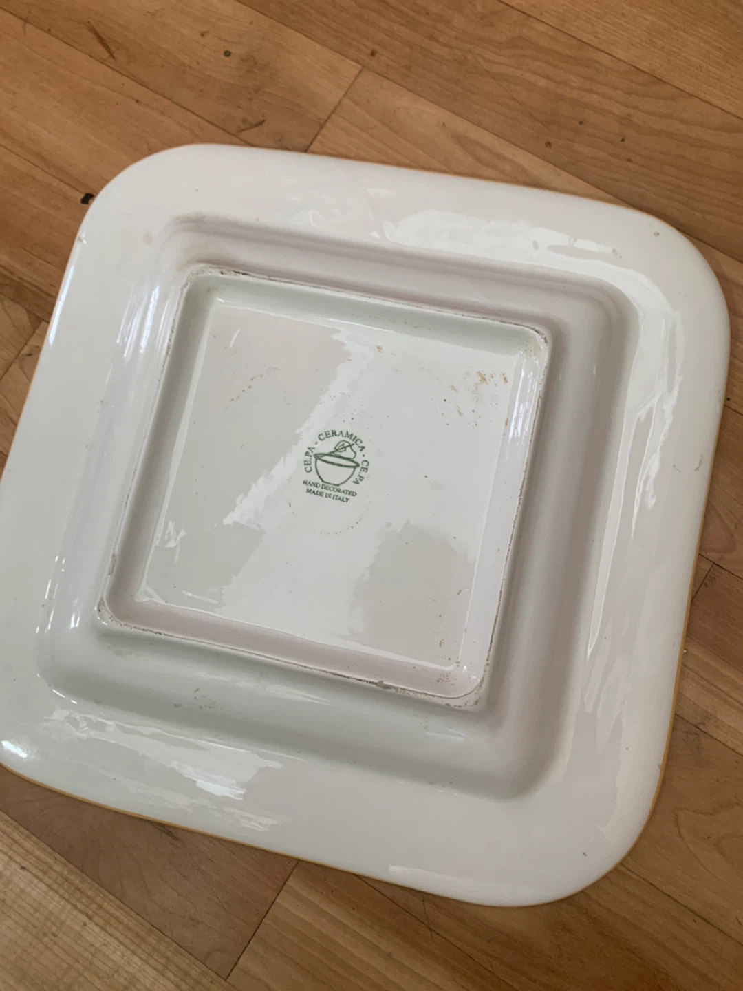 Ceramica Hand-Decorated Serving Dish - photo 2