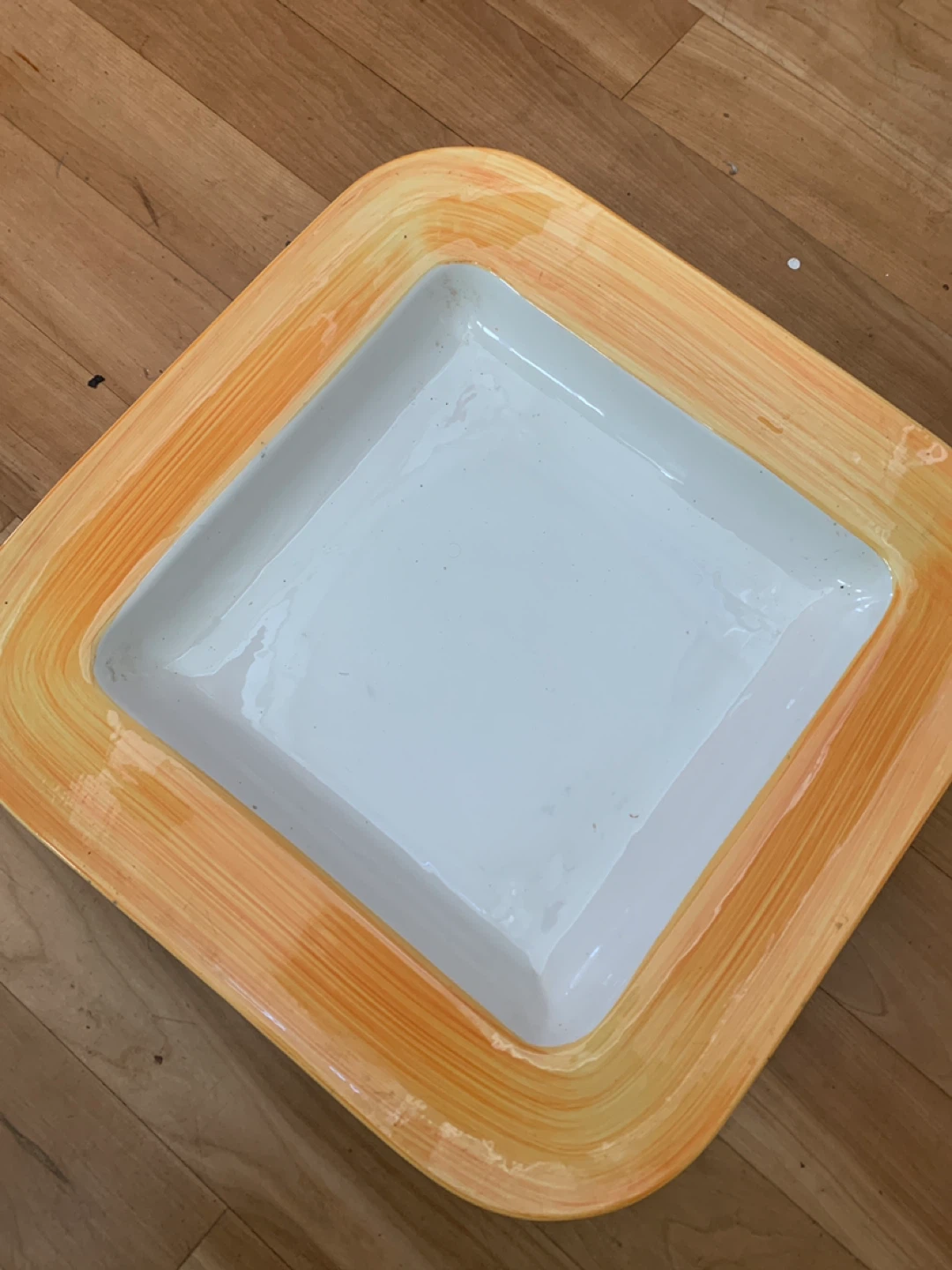 Ceramica Hand-Decorated Serving Dish