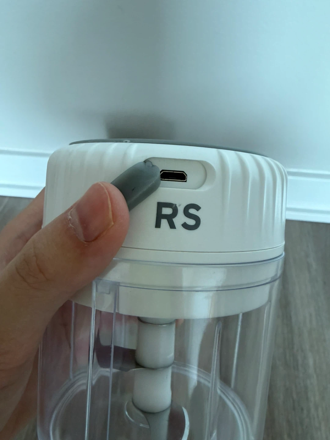 Real Simple Rechargeable Electric Mini Chopper - photo 2