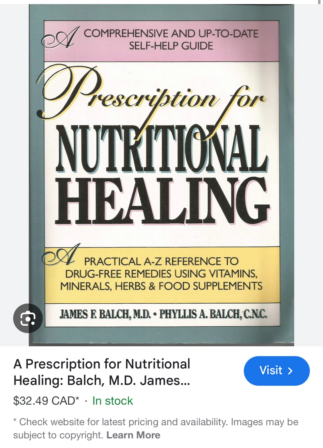 Prescription for Nutritional Healing - photo 3