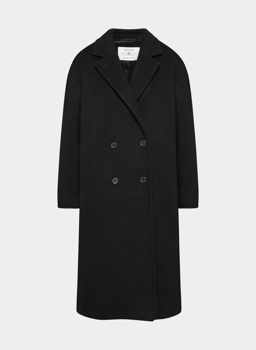 Aritzia Babaton Black Wool Coat - photo 2