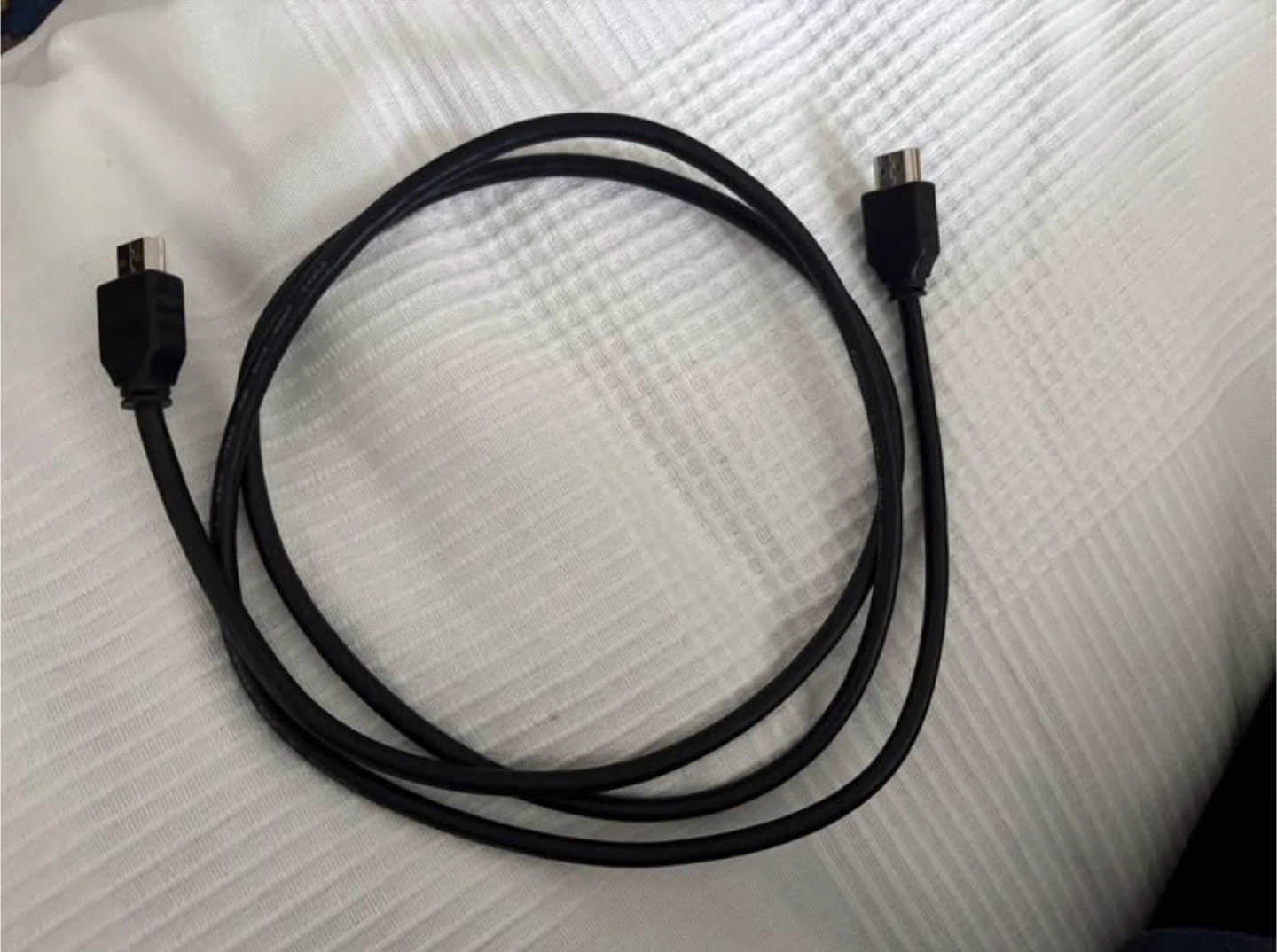 Micro USB Cable - Black