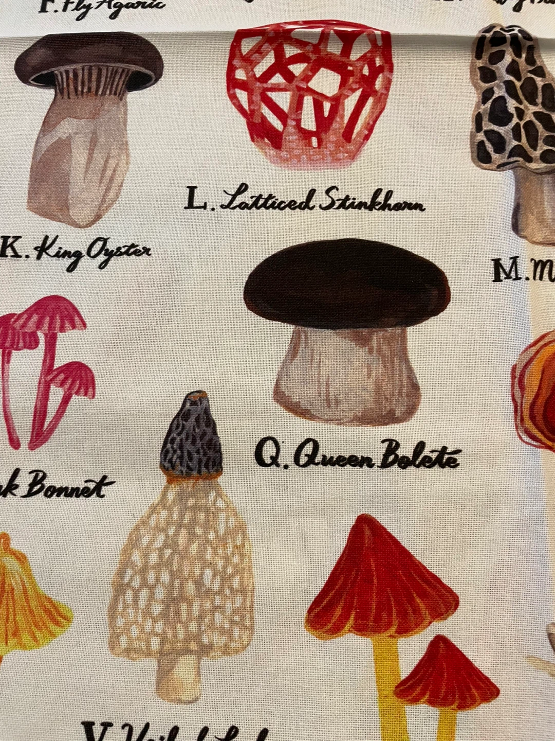 Abbott Funghi Alphabet Chart Tea Towel NEW - photo 2