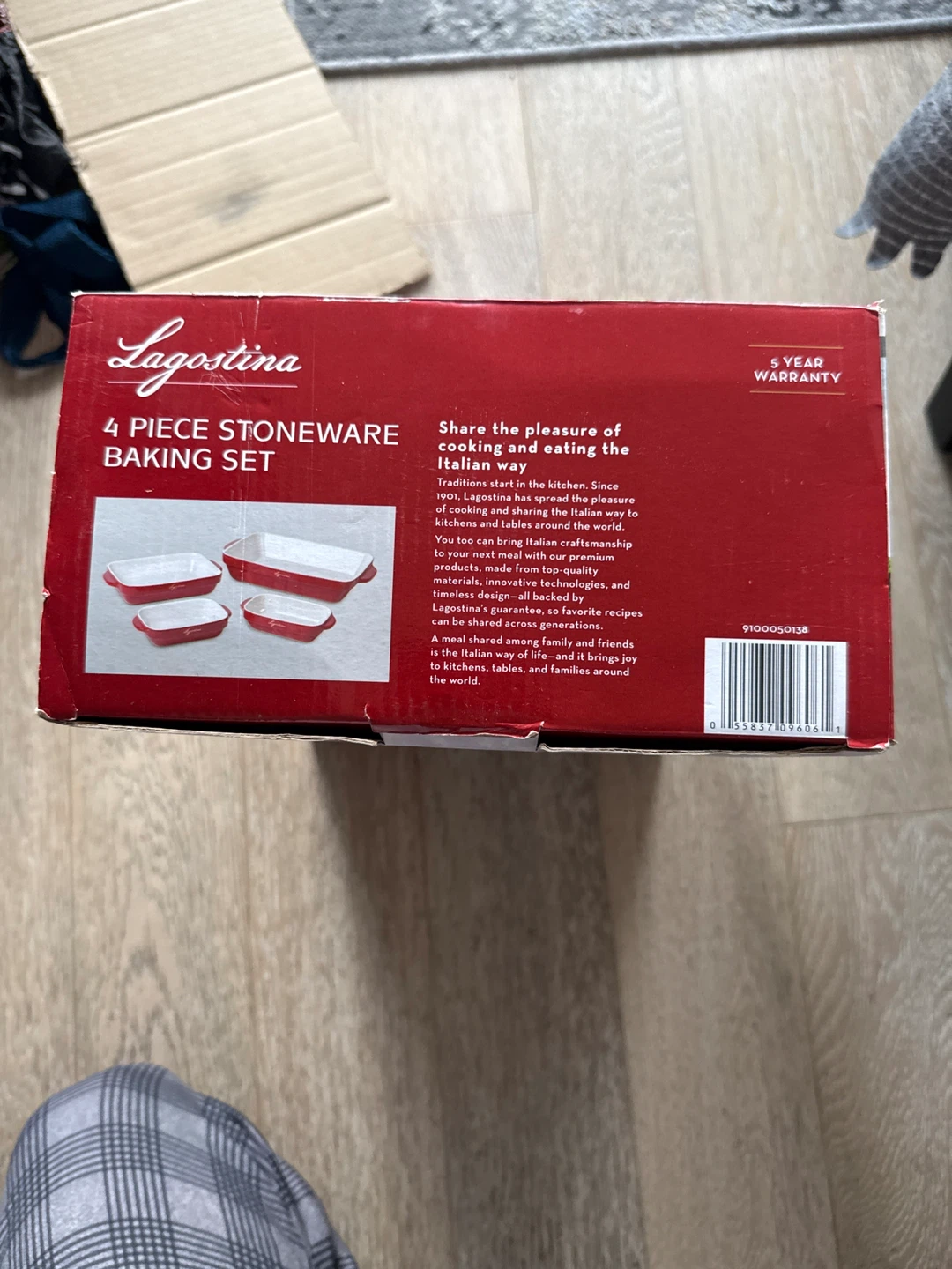 Lagostina 4-Piece Stoneware Baking Set - New - photo 3