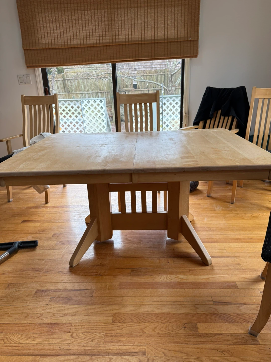 Wooden Dining Table with 6 Chairs - photo 3