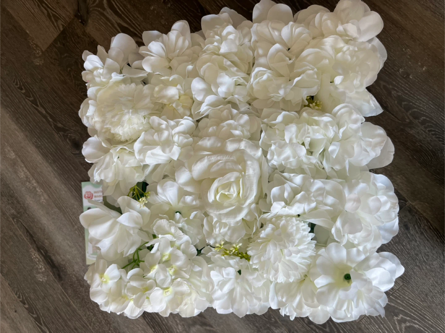 New LIIE-House 12-Pack White Flower Wall Decor