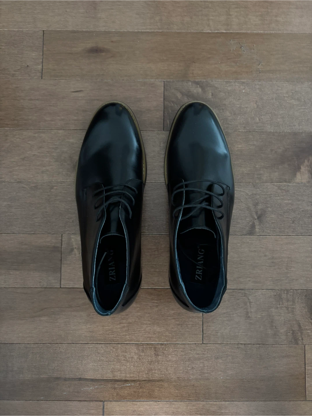 Zriang Black Leather Chukka Boots - photo 3