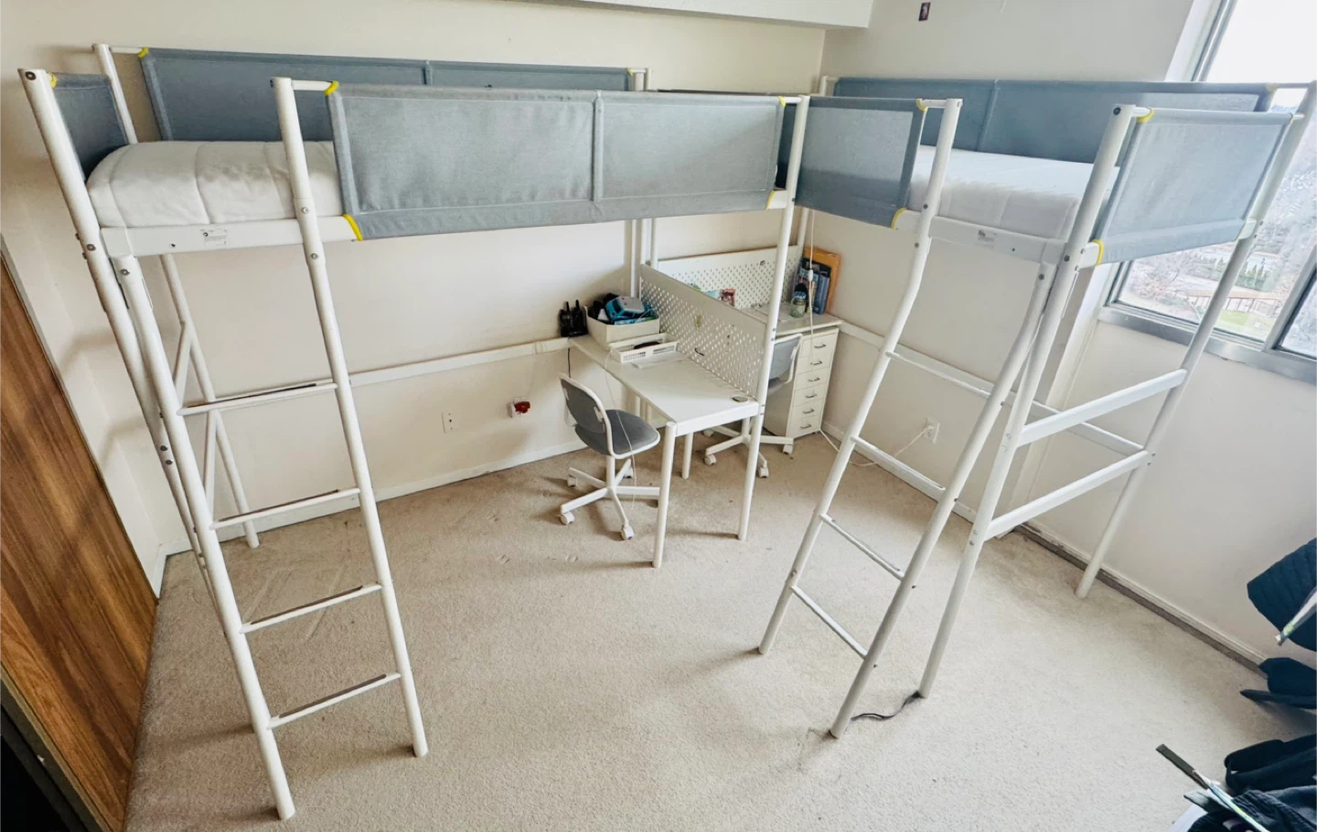 IKEA Småstad Loft Bed Frame with Desk - photo 5
