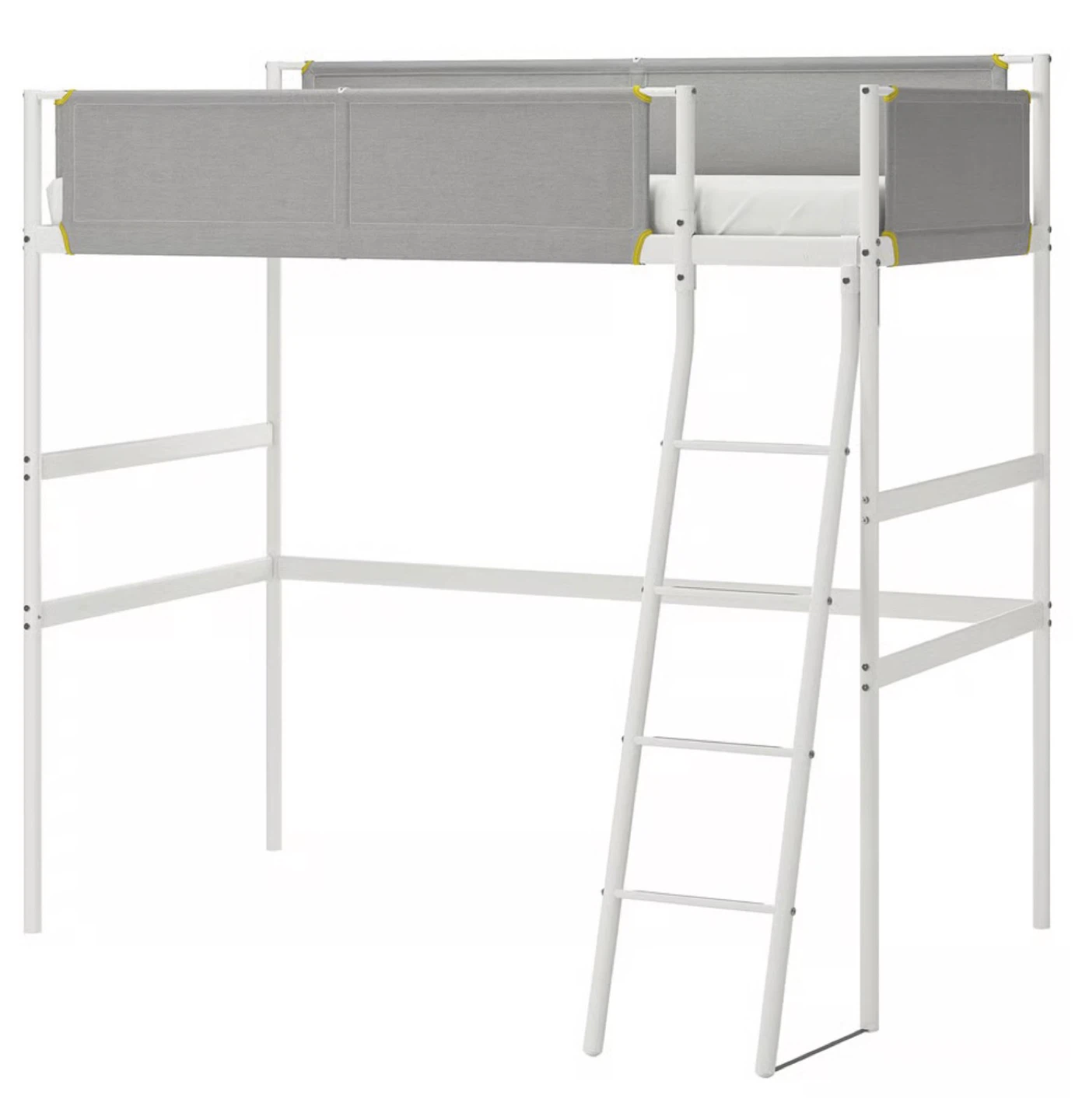 IKEA Småstad Loft Bed Frame with Desk