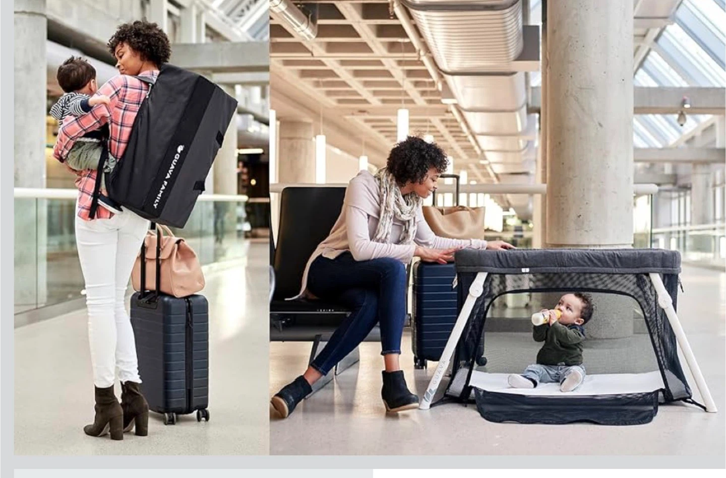 Guava Family Lotus Travel Crib - Lightweight & Portable - photo 5