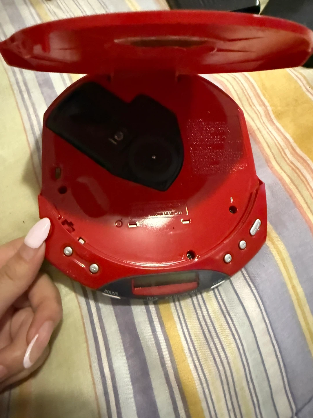 Sony Walkman CD Player D-E220 ESPMAX - Red - photo 2