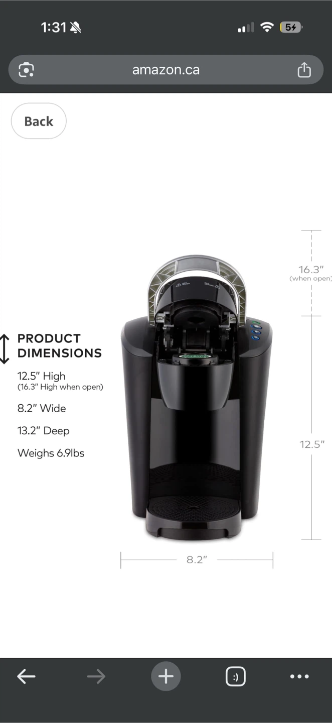 Keurig K-Slim Coffee Maker - Black - photo 5