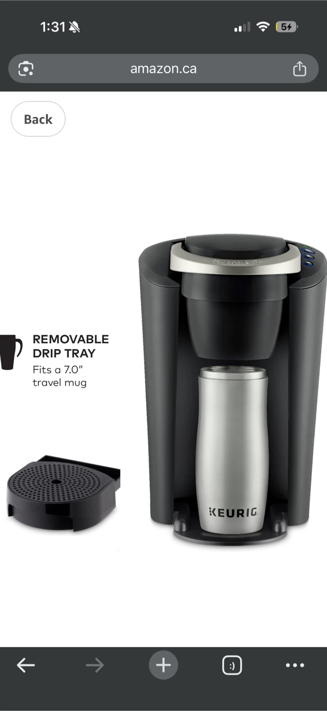 Keurig K-Slim Coffee Maker - Black - photo 4