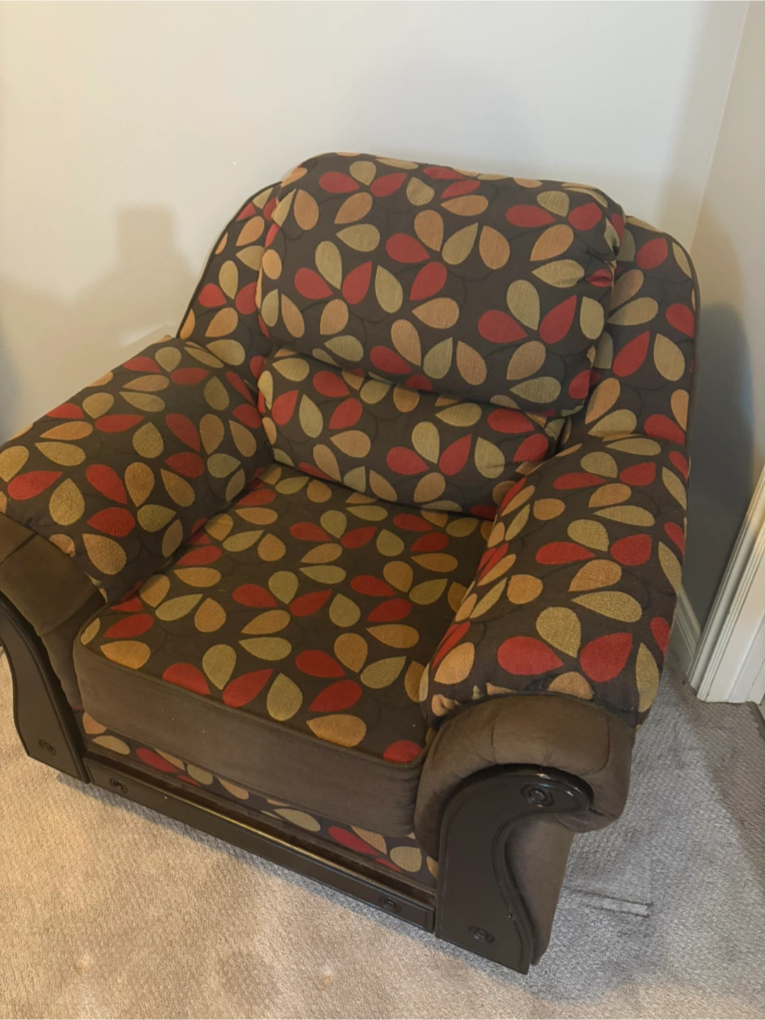 Patterned Armchair