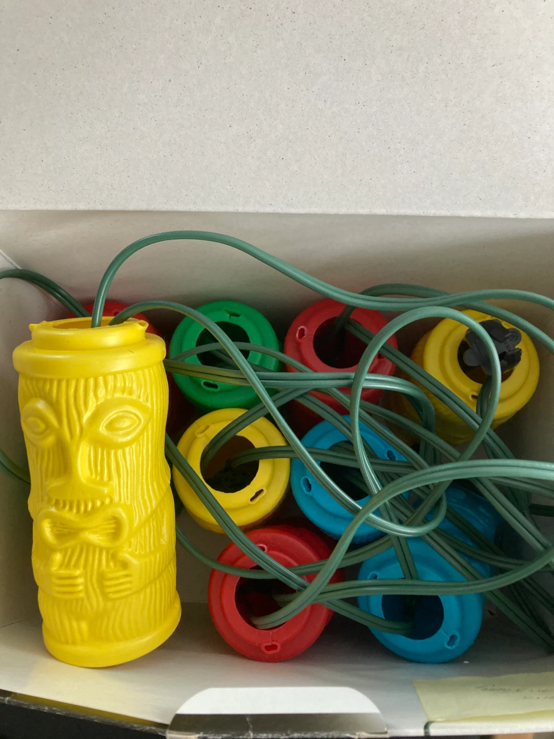 🧡 Noma Patio Tiki Lanterns - 10 Bulbs - photo 2