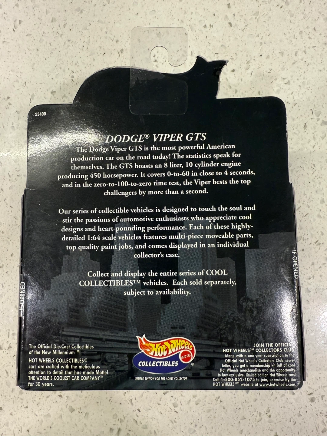 Hot Wheels Limited Edition Collectible Dodge Viper GTS - photo 4
