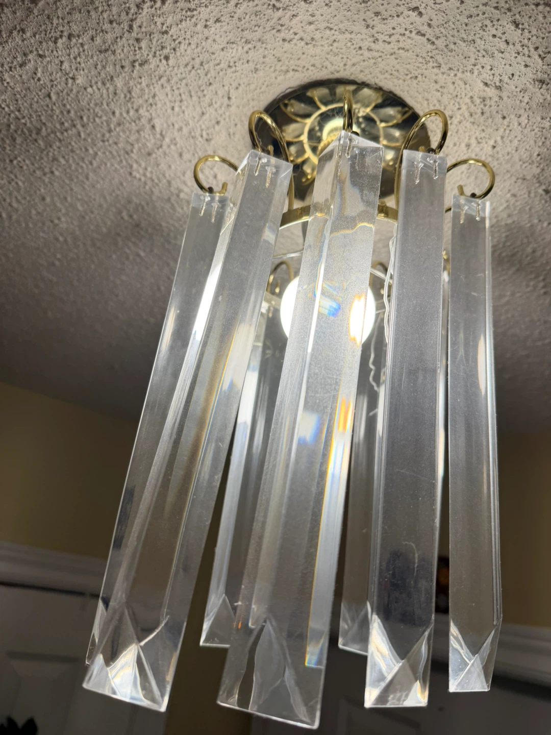 Crystal Ceiling Light Fixture - photo 3