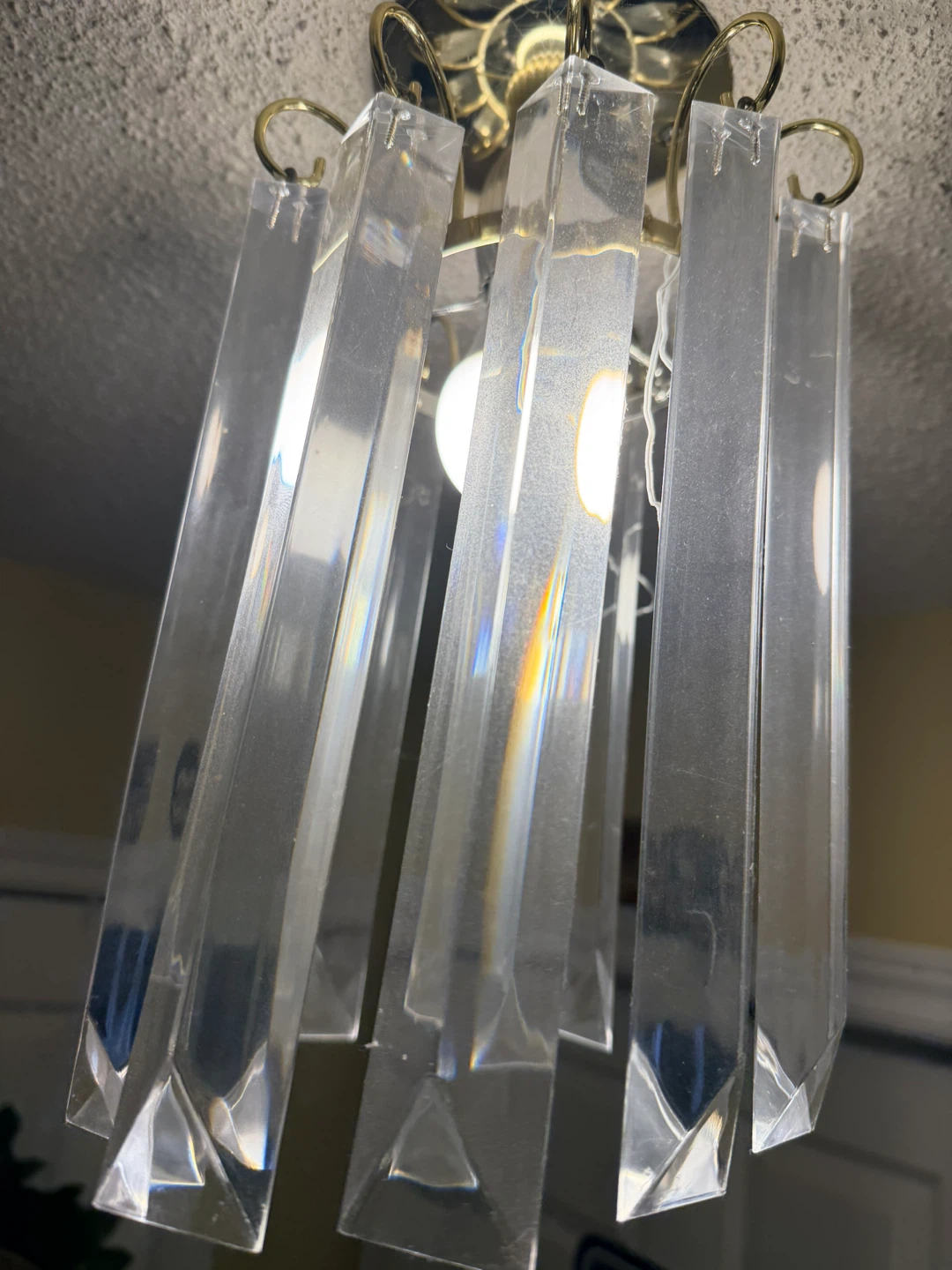 Crystal Ceiling Light Fixture - photo 2