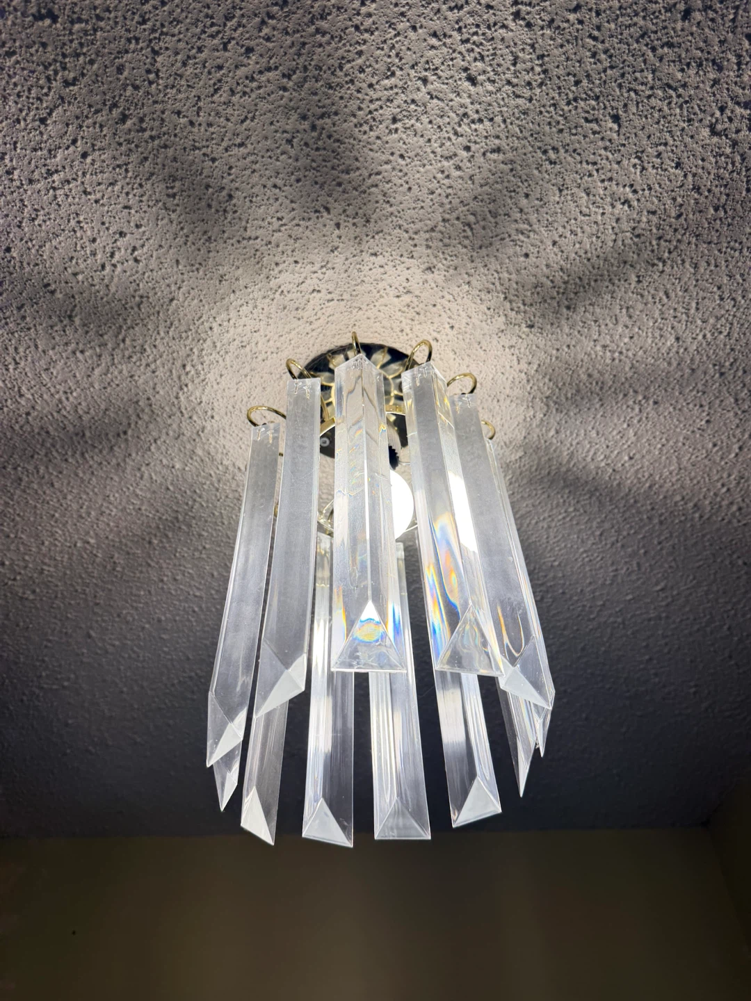 Crystal Ceiling Light Fixture