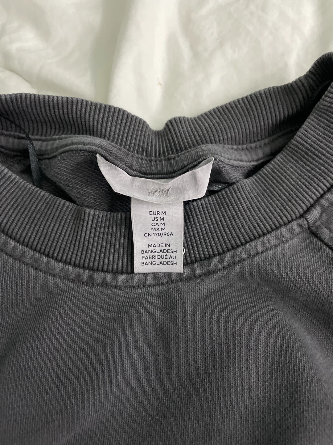 H&M Grey Sweatshirt - Size M - photo 2