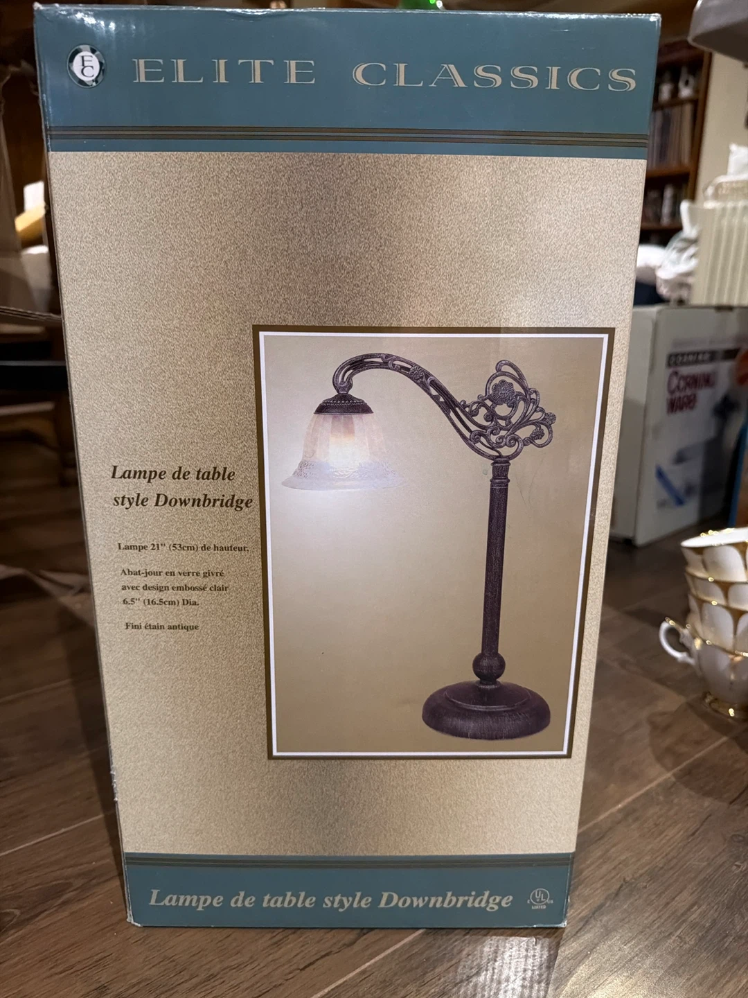 Elite Classics Downbridge Table Lamp