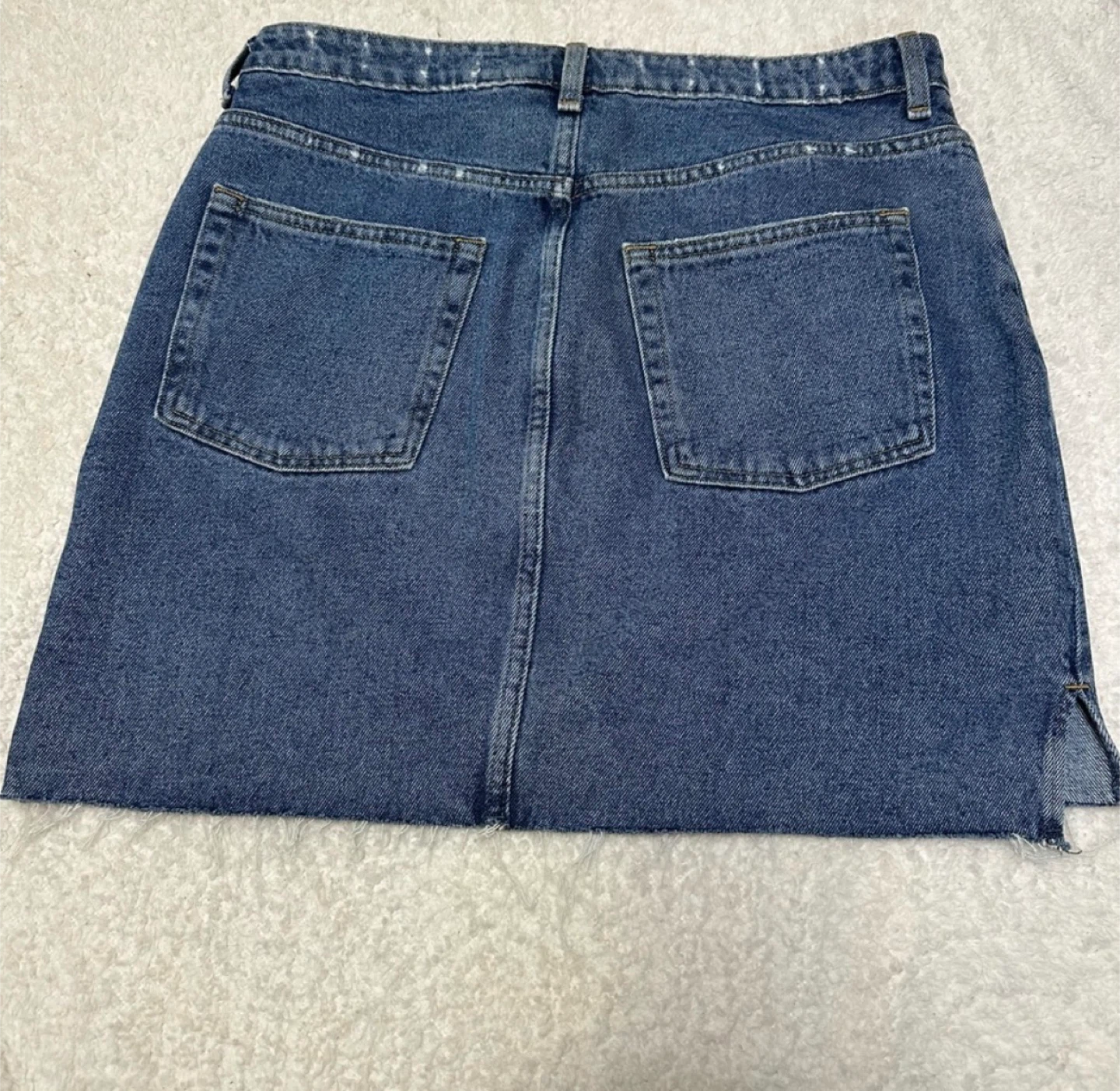 H&M Denim Mini Skirt, Size 12 - photo 2