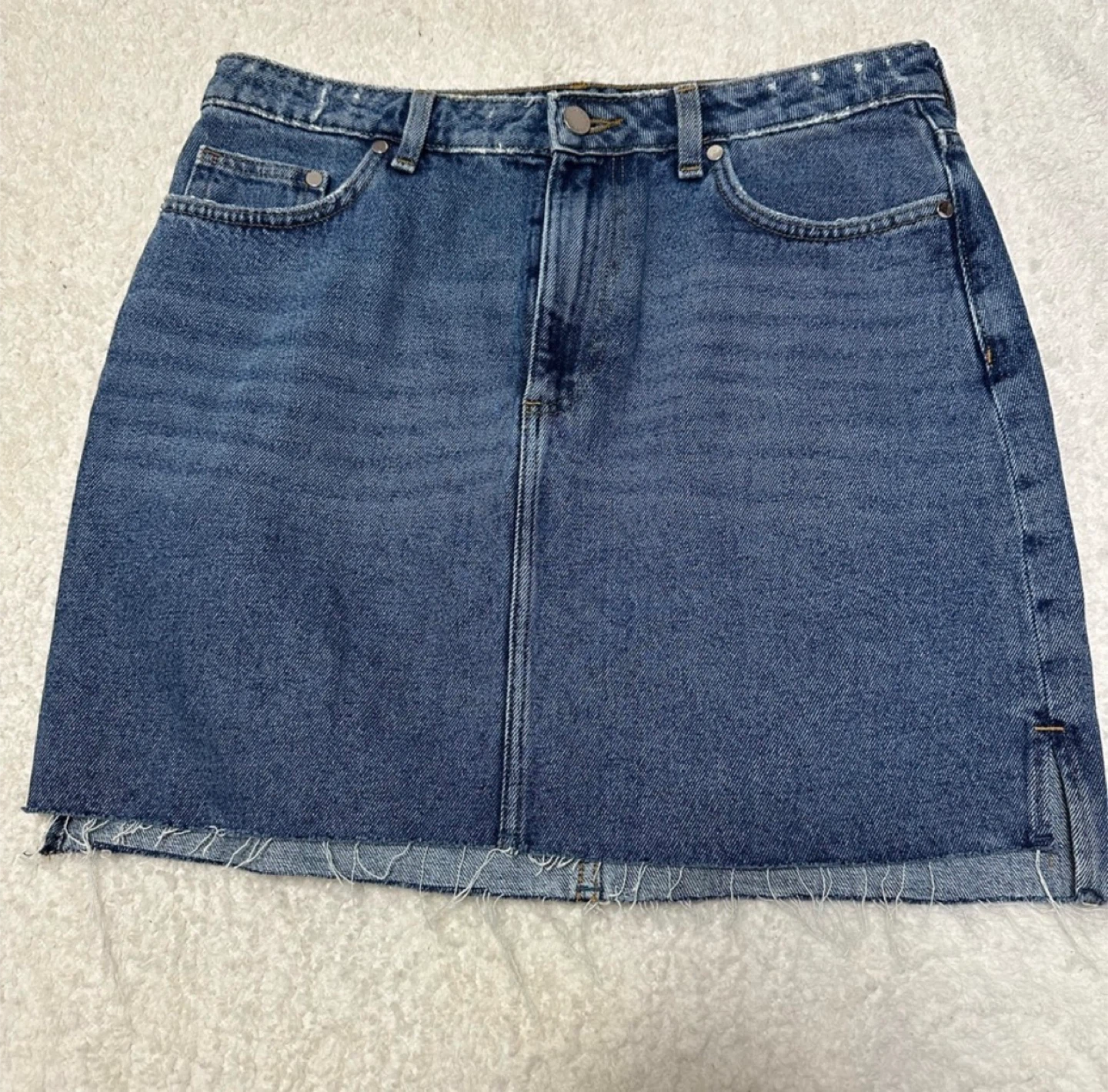 H&M Denim Mini Skirt, Size 12